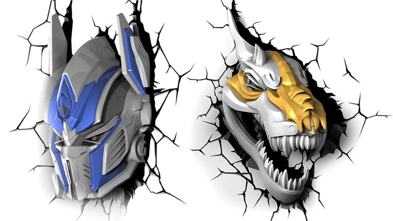 Illustration for article titled There's No Better Way To Decorate Than With a Glowing Transformers Logo